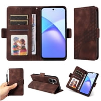 Carcasa Foxdock Infinix Smart 10 4G De Cuero Pu, Diseño Acolchado Clásico, Protección Contra Caídas Y Rayones