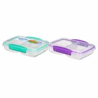 Hermético Plástico 350Ml, Color Surtido 1 Pieza 1 Un Sistema