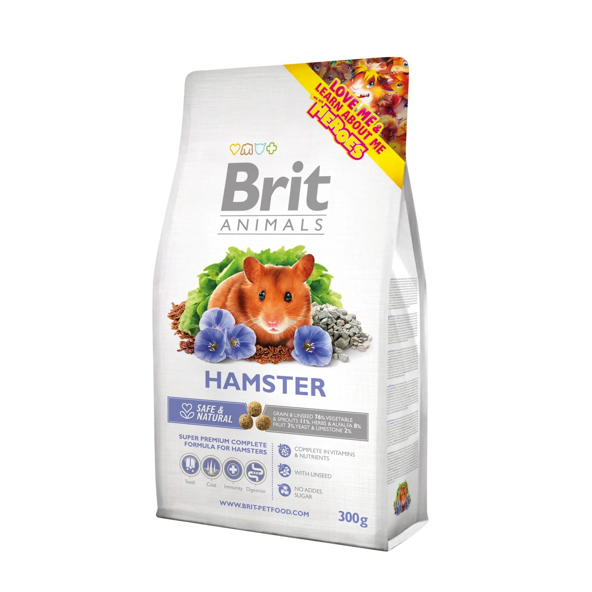 Brit Animals Hamster 300gr