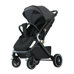 Coche De Paseo Reversible Multiposiciones By Lubabycas Gris