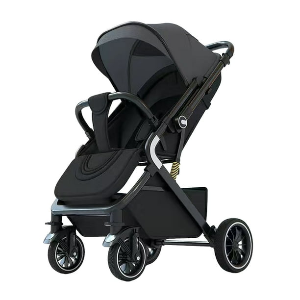 Coche De Paseo Reversible Multiposiciones By LuBabycas Gris