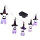 thumbnail image 2 of Guirnalda De Luces LED Fantasma Brillante Iluminadas Colgantes Decoraciones De Halloween Para Jardín Blanco, 2 of 5