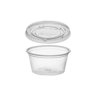 De Gaune - Envase Desechable Plástico 2oz 25 Unidades