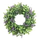 thumbnail image 1 of Guirnalda De Eucalipto De Corona De Lavanda Artificial Para Decoración De Puerta Delantera De Porche, 1 of 5