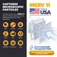 thumbnail image 3 of Filtro de aire BNX TruFilter 20x25x1 MERV 11 (paquete de 6) Allergen Defense, 3 of 7