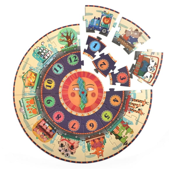 Puzzle Redondo Mi Viaje En El Tiempo 25pcs