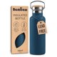 thumbnail image 1 of Botella de Agua Térmica Bambaw de Acero Inoxidable Aislada 1L Azul, 1 of 8