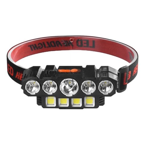 Genérico - Set 2 Linterna Led Frontal Recargable Angulo Ajustable Lau