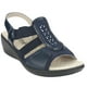 thumbnail image 3 of Sandalia Chalada Mujer Lupe-4 Azul Marino Casual, 3 of 7