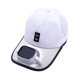 thumbnail image 1 of Gorra de béisbol Byrotson Solar Fan Summer con protección UV, color blanco, 1 of 7