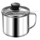 thumbnail image 5 of Contenedor De Grasa De Tocino, Colador De Grasa De 1,3 L Para Cocina, Restaurante, Hogar Con Tapa De Vidrio, 5 of 5
