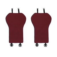 Ioensy - Fundas De Asiento De Coche Cojín Cómodo Para Byd Atto 3 Reemplazar Directamente 2 Respaldos Delanteros Rojo