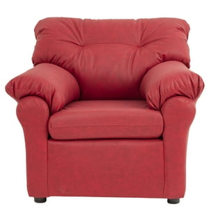 Muebles América - Sofá América 1 Cuerpo Cuero Auris Burdeo