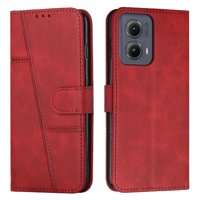 Foxdock - Funda Flip Para Motorola Moto Edge 2024 5G – Carcasa Delgada Y Resistente A Impactos Con Soporte Para Uso Diario Y Profesional