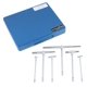 thumbnail image 3 of Juego de medidores telescópicos Accusize Industrial Tools Premium de 5/16 pulgadas, 6 unidades, cromo satinado, 3 of 9