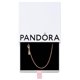 thumbnail image 2 of Collar Pandora Classic Cable Chain Rose Gold Plated, 2 of 2
