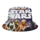 thumbnail image 1 of Guerras de las Estrellas Sombrero bucket para adultos, gorra de protección solar, sombrero de pescador plegable para viajes al aire libre, pesca y actividades de verano, 1 of 6