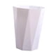thumbnail image 3 of Cubo De Basura Peque?o, Redondo, Abierto, Moderno, Para Uso Doméstico, Cocina, Hotel, Color Blanco, 3 of 5