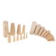 thumbnail image 2 of Juego De 20 Tapones De Madera Blanda De Emergencia Surtidos Para Barcos/marino/navegación, 2 of 5