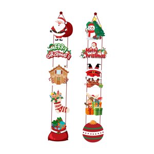 Bothyi - Banners De Puerta De Navidad Banner De Porche De Bienvenida Para Fiesta De Navidad Estilo De Vacaciones De Granja A