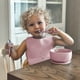 thumbnail image 2 of Bowl de silicona con ventosa, color rosado, Everyday Baby, 2 of 3