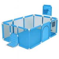 Genérica - Corral Infantil De Juego 180 Cm Con Canasta Para Bebés