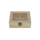 thumbnail image 1 of Phenovo Sin Terminar Llanura Sin Pintar Caja De Madera Criolla 4 Rejillas De Recuerdo De Regalo, 1 of 3
