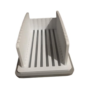 Bothyi - Bandeja Para Cortar Pan Guía De Corte Compacta Tabla De Cortar Manual Multifuncional