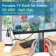 thumbnail image 3 of Cargador de muelle para Nintendo Switch, estación de acoplamiento portátil de 36W para Switch con puertos HDMI 4K@60Hz/USB2.0/Carga Rápida PD USB-C, con cable USB-C a USB-C, 3 of 9