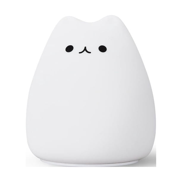 1pc Cute Cat LED Color Changing Night Light New Year Gift Birthday Gift