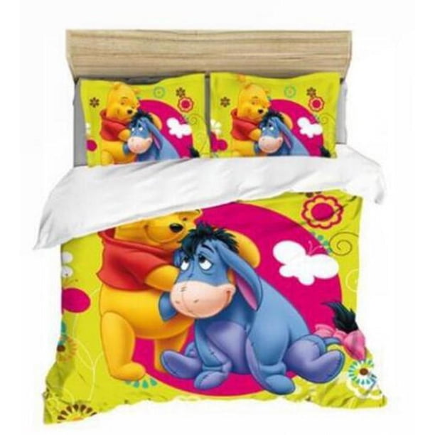 Cartoon Bear Kids Gift BP3 Quilt Duvet Cover Set Bedding3-Piece Bedding Set