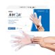 thumbnail image 1 of Guantes desechables Pac-Dent Armor de plástico transparente, 500 piezas, 1 of 6