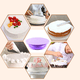 thumbnail image 5 of Plato giratorio para tartas con espátula alisadora, recta y desplazada y nivelador para tartas., 5 of 5