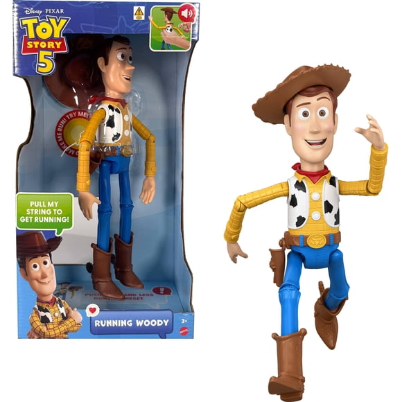 Figura de acción Mattel Disney Pixar Toy Story 5 Running Woody