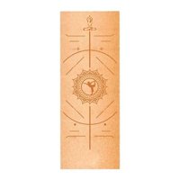 Genérico - Mat De Yoga Corcho Y Látex Natural 5.5 Mm – Diseño 601 Con Bolso