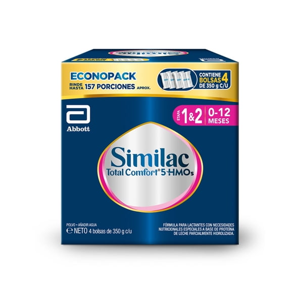 Fórmula Total Comfort 1&2 con HMO Caja, 1 Un