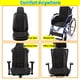 thumbnail image 5 of Cojín Para Asiento De Coche Con Cojín De Respaldo Black, 5 of 9
