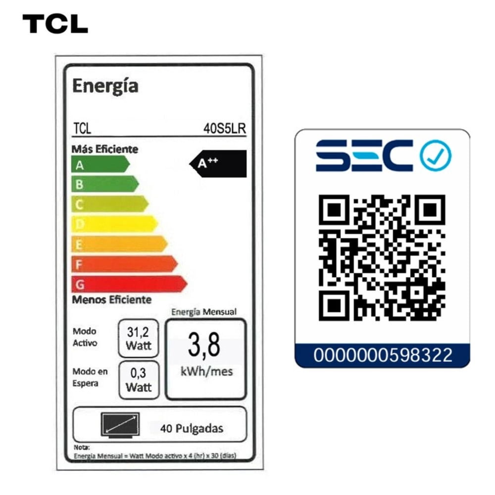 TCL S5LR 40", foto 4