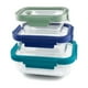 thumbnail image 1 of Set 3 Contenedores Rectangulares Borosilicato Tapa Click, 1 of 3