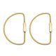 thumbnail image 5 of 2 Piezas de Latón Duradero Cerradura de Tornillo Llavero Anillo de Casa Coche Clave Titular 68x45mm, 5 of 5