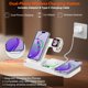 thumbnail image 3 of Cargador inalámbrico RR SPORTS para Apple Watch, AirPods e iPhone, 3 of 9