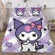 thumbnail image 3 of Kuromi Soft 3D Printed Duvet Cover Bedding Set with Comforter Cover 3 Piece Set, 3 of 5