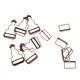 thumbnail image 2 of Juego De 6 Sujetadores De Peto Con Clip / Hebillas Para Tirantes 3.8cm Bronce, 2 of 4