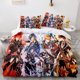 thumbnail image 1 of Genshi-n Im-pact D-uvet Cove-r Queen Size - Genshin- Impact- Printe-d Soft Microfi-ber Beddi-ng Set, 1 of 5