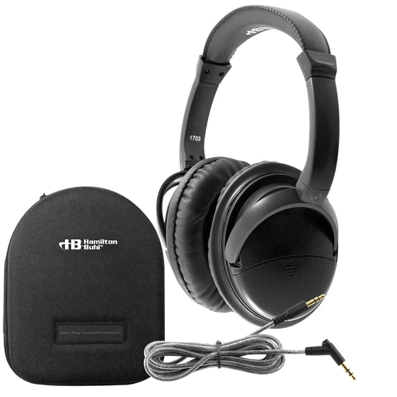 Audífonos HamiltonBuhl Deluxe con Cancelación Activa de Ruido - Negro