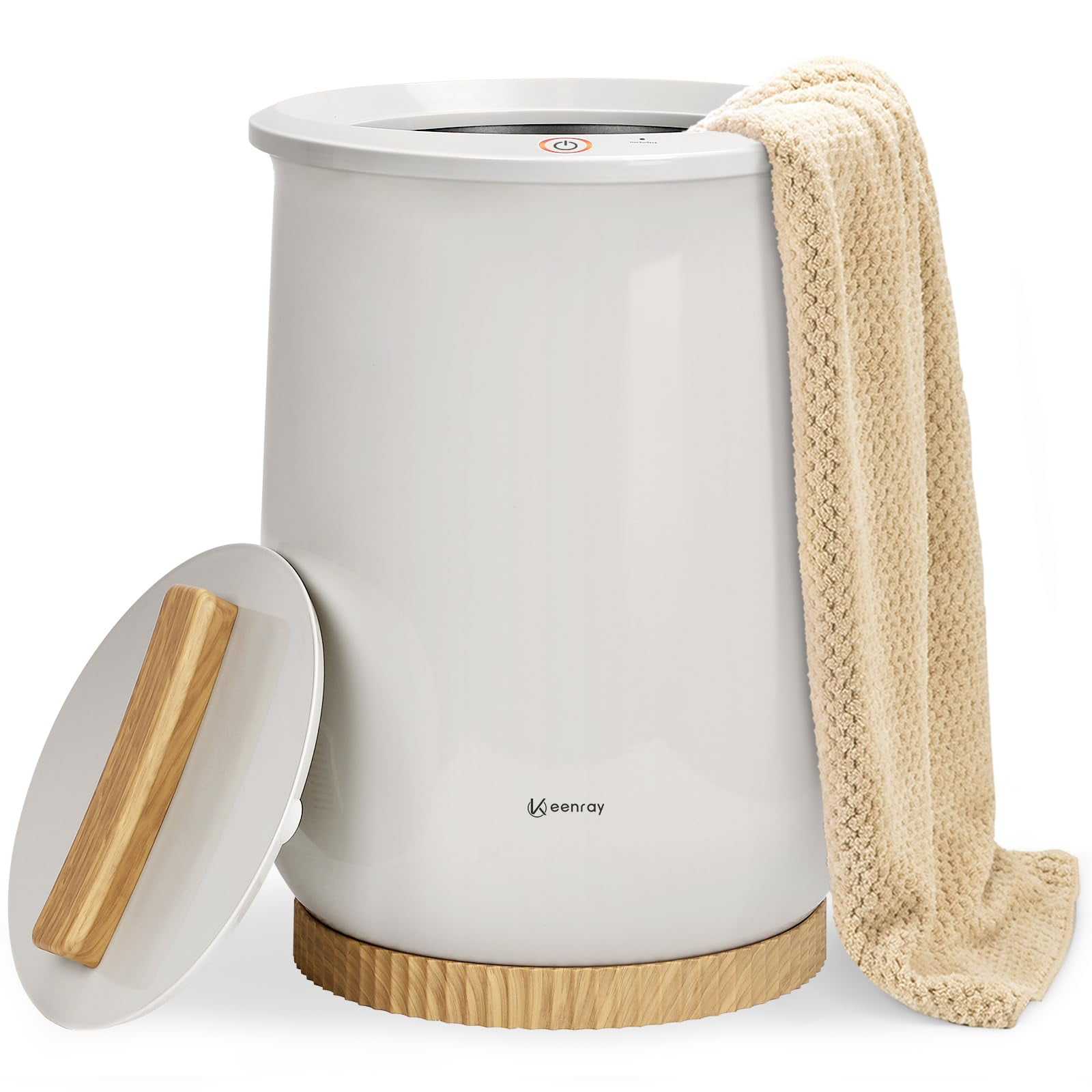 Keenray - Calentador De Toallas Luxury Bucket Cl1 Color Gris Capacidad De 20 Litros