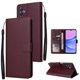 thumbnail image 1 of Funda Cartera para Samsung Galaxy A16 con Tarjetero, Soporte y Cordón - Protección Rojo, 1 of 5