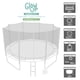 thumbnail image 3 of Pack de Cama elástica 12ft + Set Basketball, 3 of 3