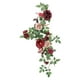 thumbnail image 3 of Guirnalda De Centro De Mesa Rústica Con Flores Artificiales Para Ceremonia, Mesa De Boda, Color Rojo, 3 of 5