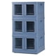thumbnail image 2 of Caja Plegable Organizadora 3 Niveles Azul MQ Qrubber, 2 of 5
